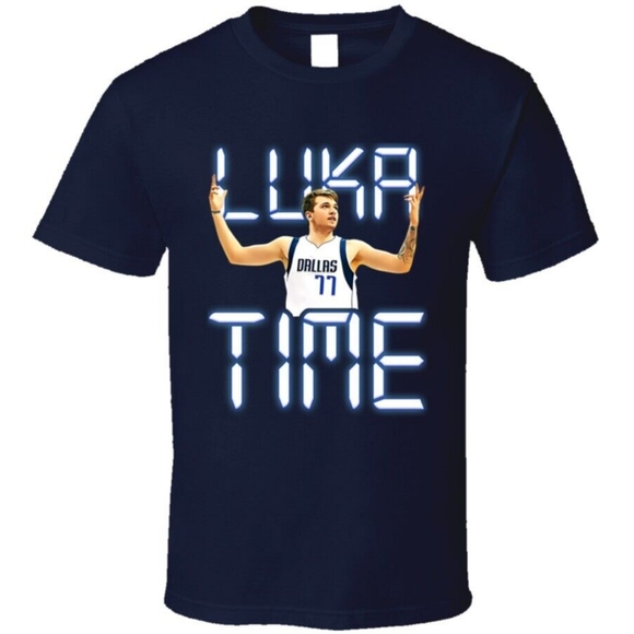 Luka Doncic Dallas Time Basketball T Shirt - Picture 1 of 1